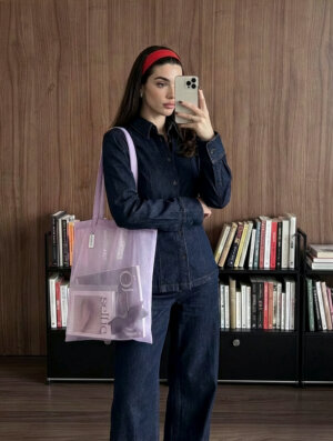 purple tote LF1