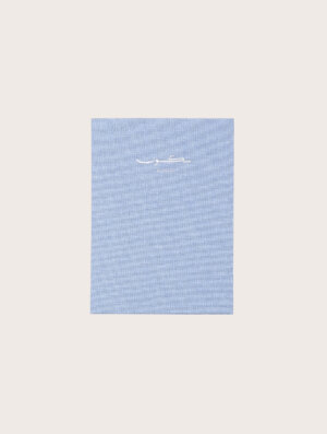 blue hardcover Skoon journal and planner for writing by TINT LAB