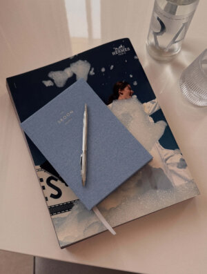 hardcover Skoon journal and planner for writing by TINT LAB