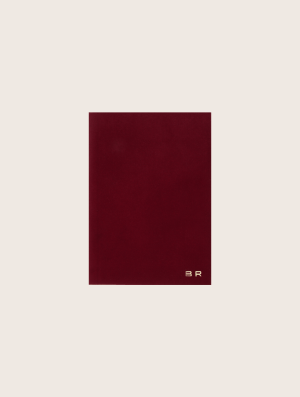 Burgundy Velvet Notebook