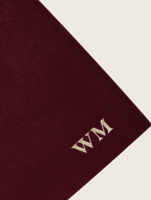 Burgundy Velvet Notebook