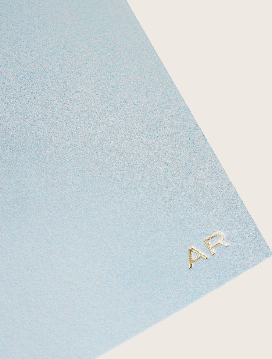 Blue Velvet Notebook
