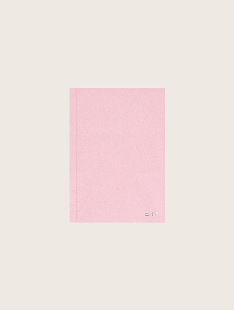 Pink Velvet Notebook