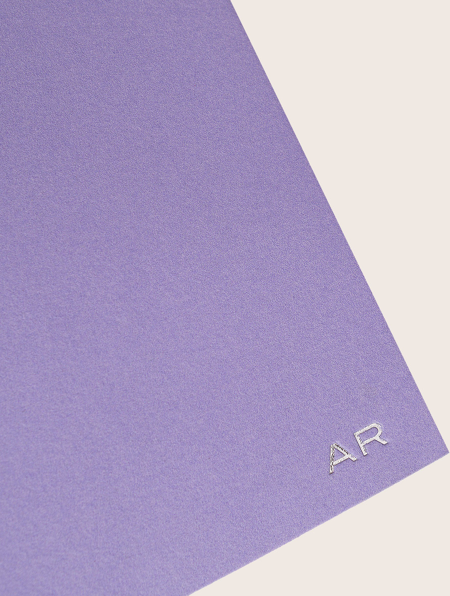 Purple Velvet Notebook